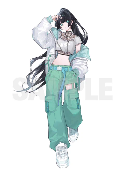 【 work 】SHIN SEKAI( )『AT MY CORE』のジャケットイラスト(キャラクターのみ)を担当させて頂きました。よろしくお願いいたします。 