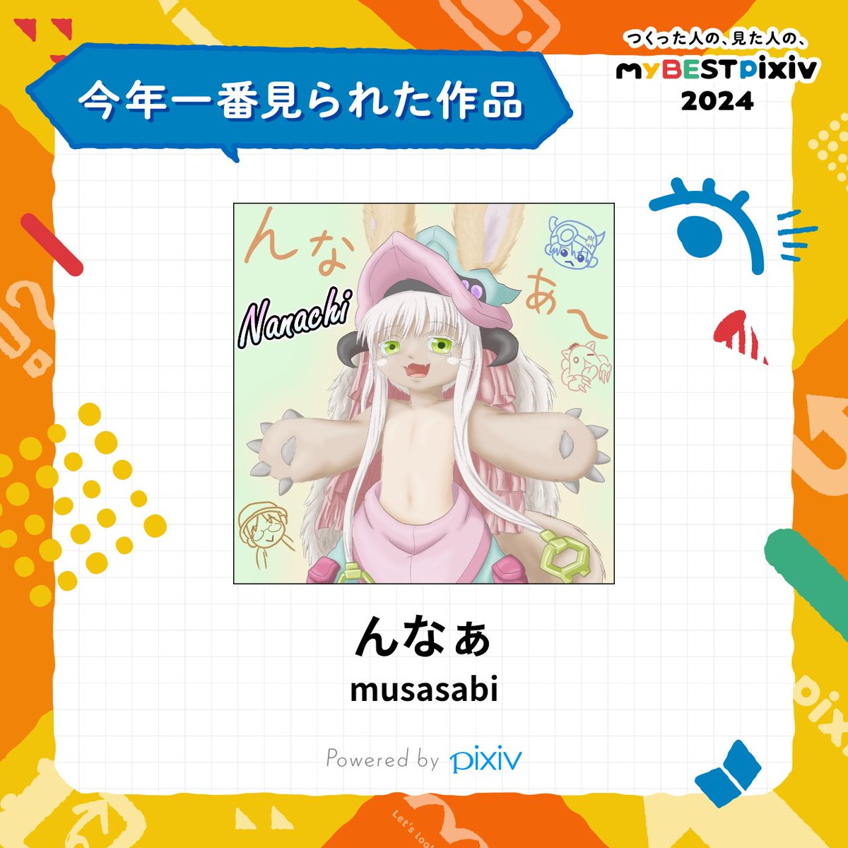 Musasabi_Owl's tweet photo. だそうです。
なお一昨年からの累計でトップはチューリくん。
高評価はナナチとティア・グランツが
何故か常に接戦を繰り広げている

描いた側としてはすべて最高傑作なので
何かしらの作品に「Cute!」とか書かれては
「だろう？」とニヤつく１年であった。
来年もニヤつかせてもらうとしよう https://t.co/GY5TJ2pl99