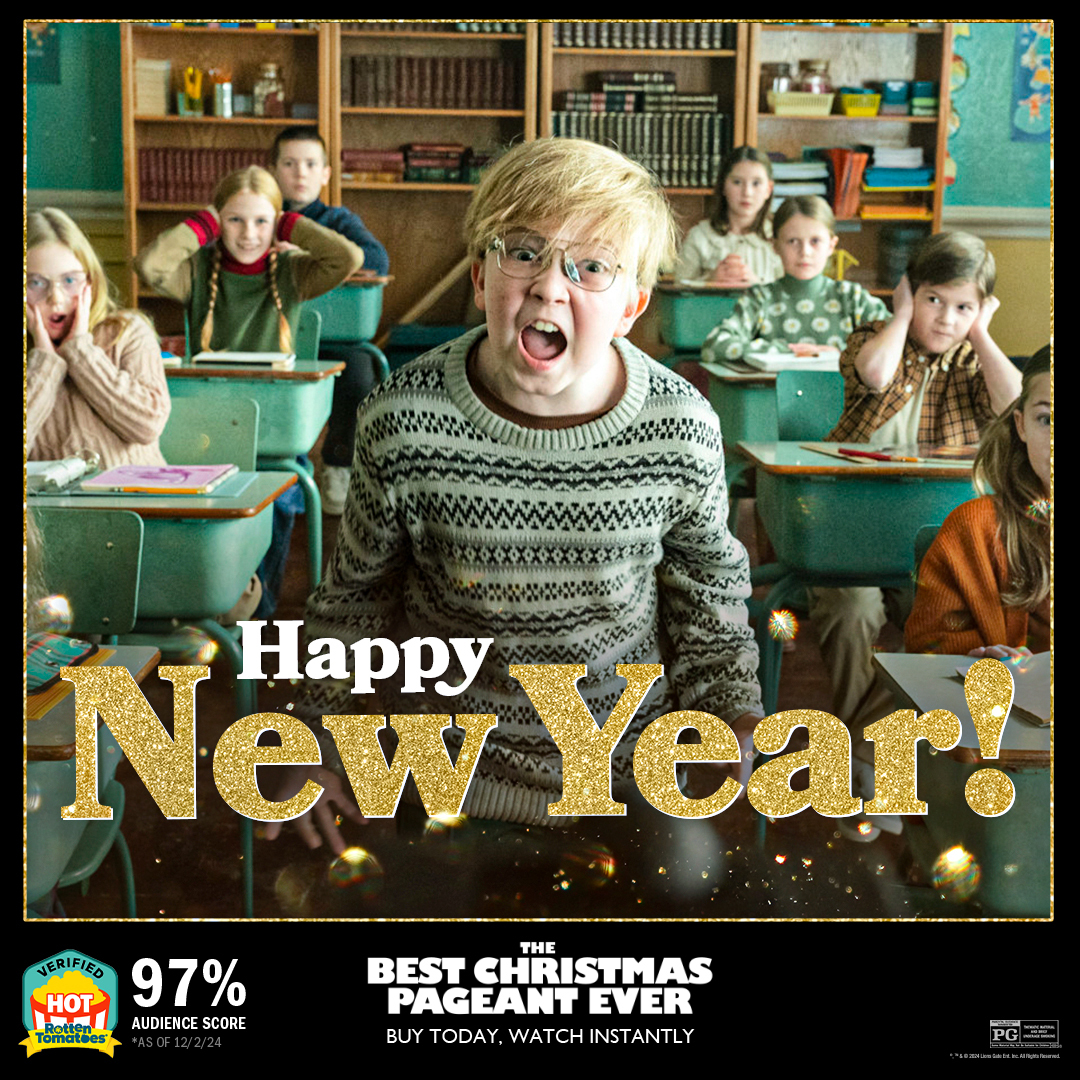 HEY! Happy New Year! 🥳 #BestChristmasPageantEver - buy today, watch instantly!