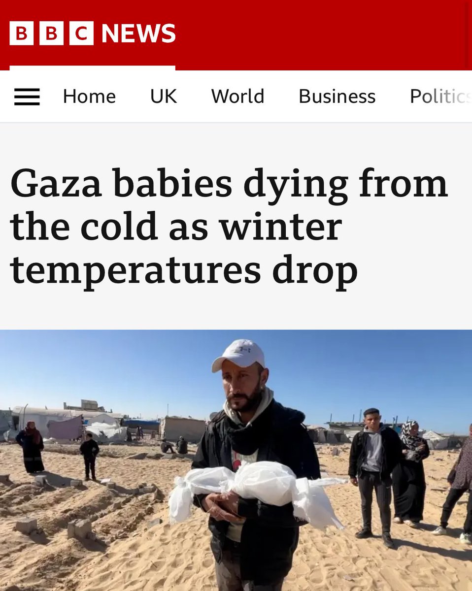 Hamza Yusuf (@hamza_a96) on Twitter photo Any particular reason they’re in the cold? Why aren’t Palestinians in the warmth of their homes? Is it relevant to the story at all <a href="/BBCNews/">BBC News (UK)</a>? Any particular reason they’re in the cold? Why aren’t Palestinians in the warmth of their homes? Is it relevant to the story at all <a href="/BBCNews/">BBC News (UK)</a>?