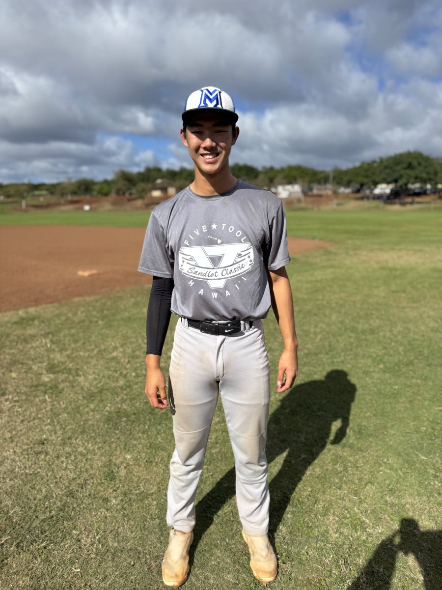 .<a href="/ClassicHawaii/">Hawaii Sandlot Classic</a> F: Man O’ Wars 7, Islanders 1
PoG:: @clemsonjulian 1-2, 2B, 2 RBI
Pitcher: Aaron Omuro IP, 2K
Hitter: <a href="/nick_nashiwa07/">Nick Nashiwa</a> 1-2, 2 RBI