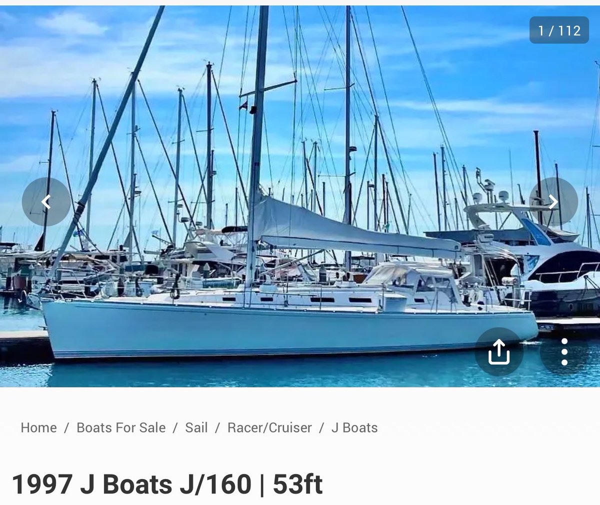 Just bought a used J/160, 53ft, Yanmar4JH110 from <a href="/yachtworld/">YachtWorld</a>. Thank you again for the fantastic customer service! This 110HP beaut is going to make it so easy to smuggle Mexicans across the border….LOL!