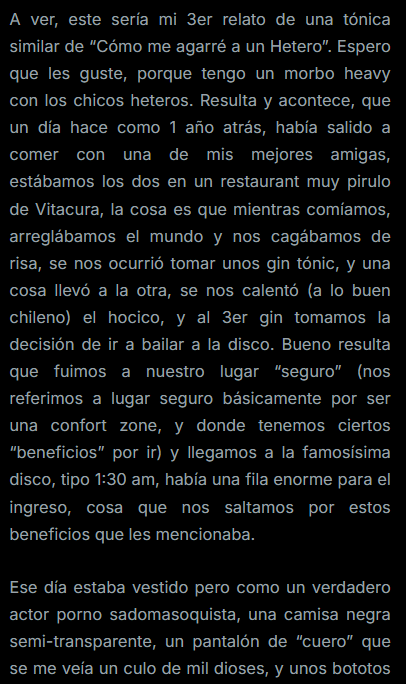 relatos_gay_cl's tweet photo. EL ARGENTINO HETERO DE LA DISCO 🍆🤤

▶️ https://t.co/04tPelikVb https://t.co/4j6KTdjSQZ