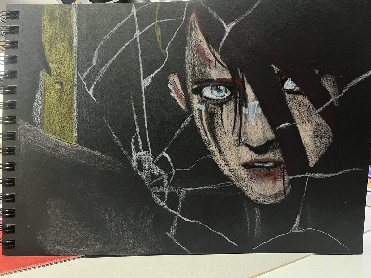 love drawing on black paper ❥ #Arcane #arcanefanart #viarcane