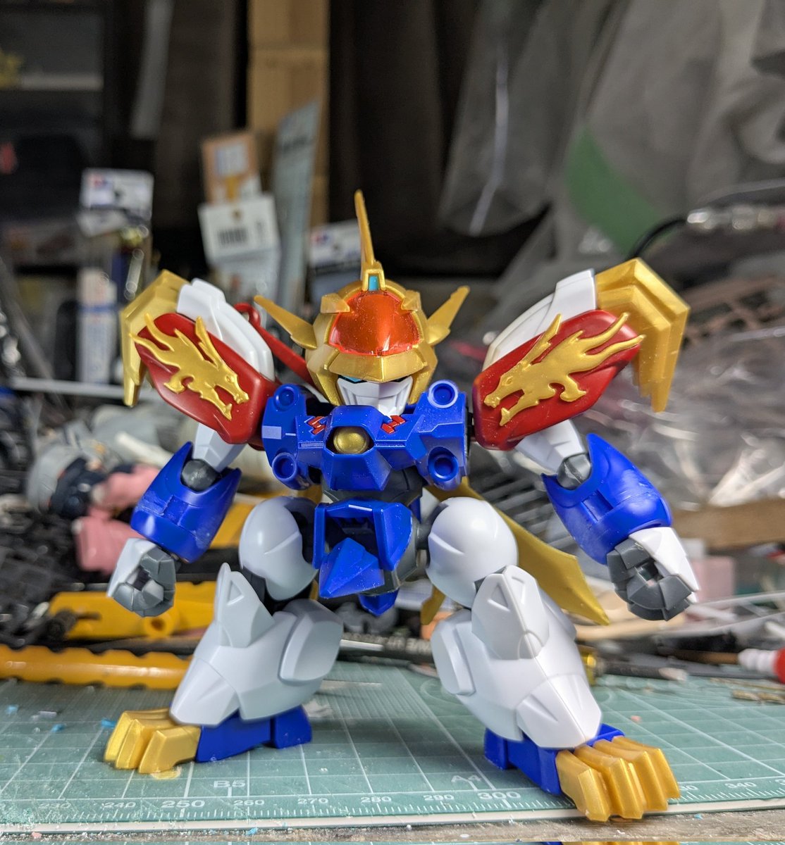 今年作ったプラモ晒そうぜ 5-5 BANDAISPIRITS 魔神創造伝ワタル 龍神丸