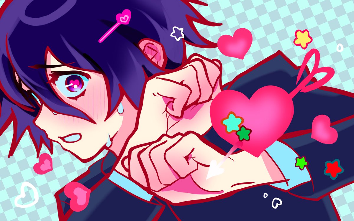 i drew pregame characters with it #danganronpav3 ^_^