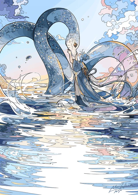 『末広がりを願う』 