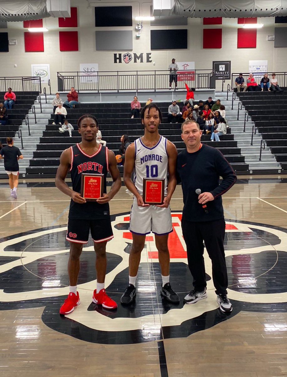 Monroe Area Boys’ Basketball (@monroeareahoops) on Twitter photo Congrats to <a href="/johngriffith10_/">John Griffith</a> for earning All-Tournament Honors at the JaxCo Holiday Hoopfest.
Trip pulled off a Triple-Double in Game 2- 14 pts, 13 rebs, 11 asts. That was the 1st at MAHS in over a decade.
We grew up a lot this week. All 4 freshman dressing Varsity scored too! Congrats to <a href="/johngriffith10_/">John Griffith</a> for earning All-Tournament Honors at the JaxCo Holiday Hoopfest.
Trip pulled off a Triple-Double in Game 2- 14 pts, 13 rebs, 11 asts. That was the 1st at MAHS in over a decade.
We grew up a lot this week. All 4 freshman dressing Varsity scored too!