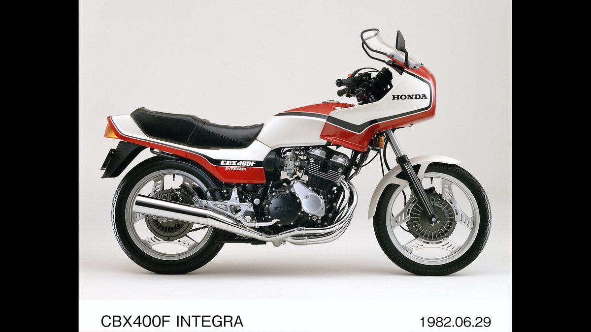 ムッチのバイクは #CBX400F にハーフカウルを装着した追加車種CBX400F