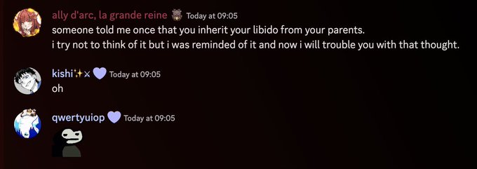 i love traumatizing chat https://t.co/e9pIvyXw5j
