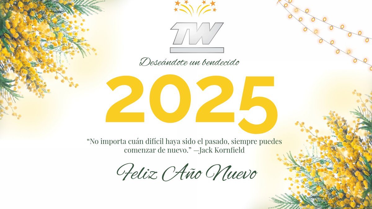 mundotecprog's tweet image. ¡Feliz Año Nuevo a todos nuestros seguidores! 🎉🥳 Deseamos que 2025 esté lleno de éxitos y nuevas oportunidades. ¡Gracias por acompañarnos en un 2024 tan fructífero! 🌟 #FelizAñoNuevo #TecprogWorld
#Adiós2024 #Hola2025 #NuevosComienzos
