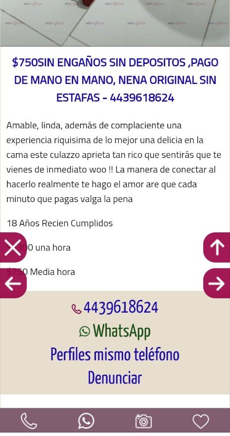 Rock44Rodo's tweet photo. Ya lo había comentado antes pero fue retweet. Lo hago ahora como publicación nueva. Si quieren contratar a una #Scort / #Escort en #Morelia, y se topan con este anuncio, no la contacten. Es una agencia y nunca te mandan a la chica de la foto. Es FRAUDE! https://t.co/5HuLiXpWwj