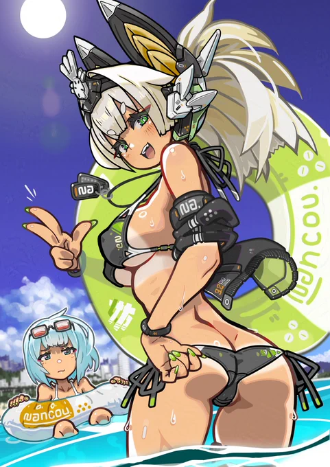 2024年に描かせて頂いた、メガミデバイスオンリーイベント「女神前線」イラスト 