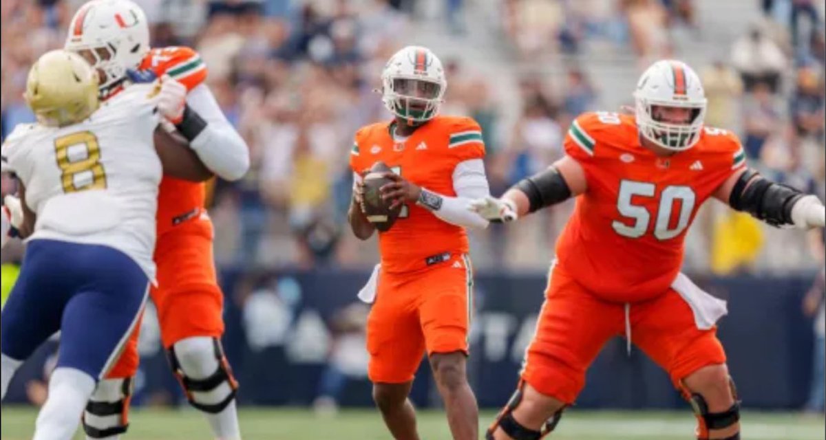 emanuel_ruffin's tweet photo. #AGTG Blessed to receive an Offer from the University of Miami #GoCanes 
@CanesFootball @ExpoRecruits @HallTechSports1 @ChadSimmons_ @On3Recruits @AL_Recruiting @qbcountry_media @Rivals https://t.co/qfeALr35vp
