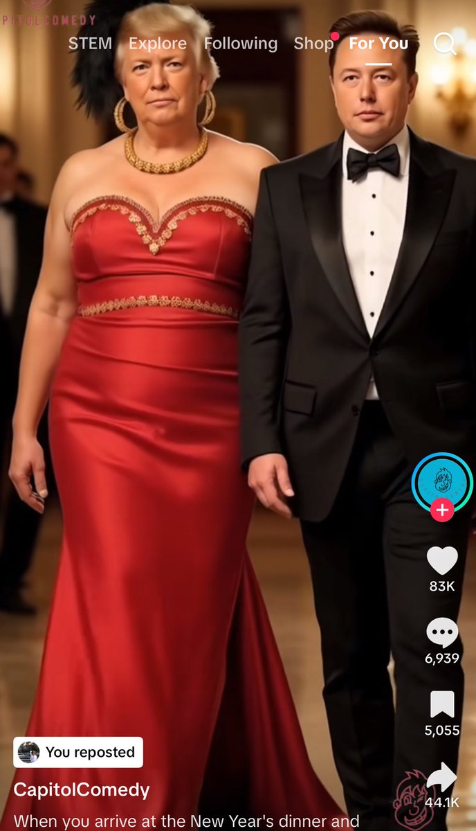 ivehadit2020's tweet photo. …New Year’s Ball hosted by President Musk and Donalda Drumpf-Musk https://t.co/8m4jS7I6YJ