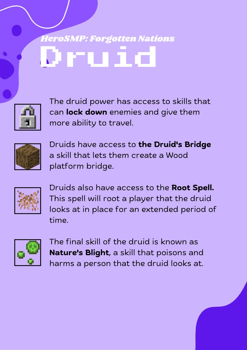 On to the classes! You are allowed to choose 1 race which you can accompany with a class! Will you take the peaceful way, or are you out for blood?...