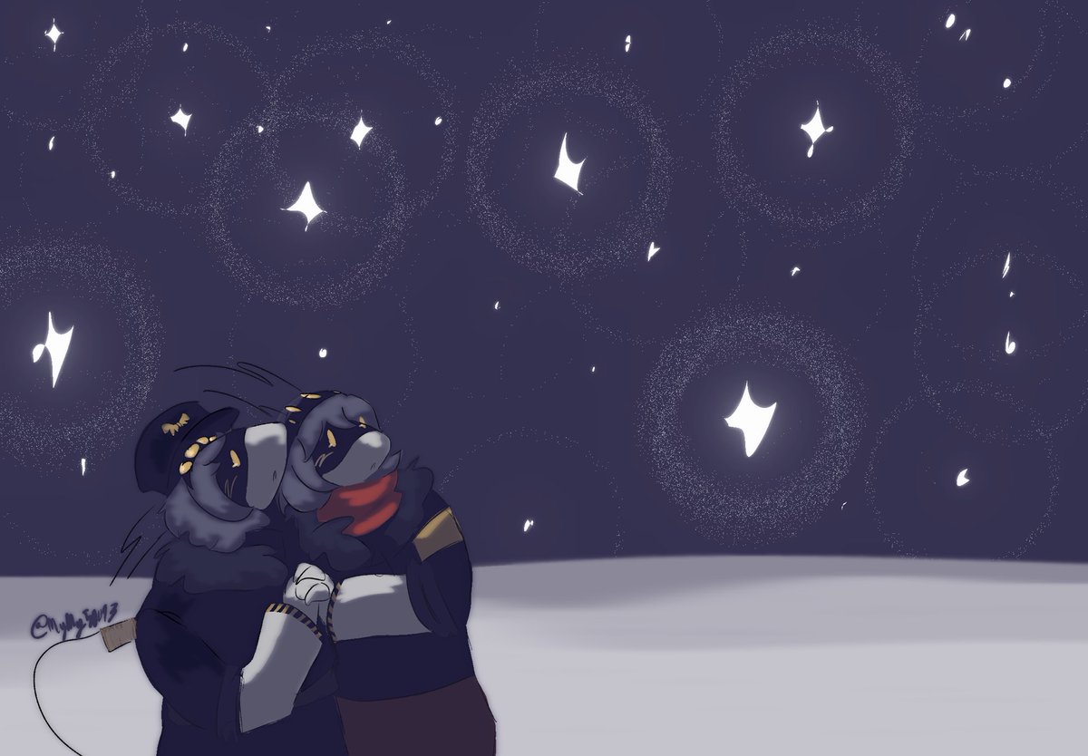 MYMY50093's tweet photo. i finnally made you an envy piece after promising this since the summer anyway here is them watching fire works but im lowkey lazy as hell #envymd #murderdrones https://t.co/NBOLV32aiX