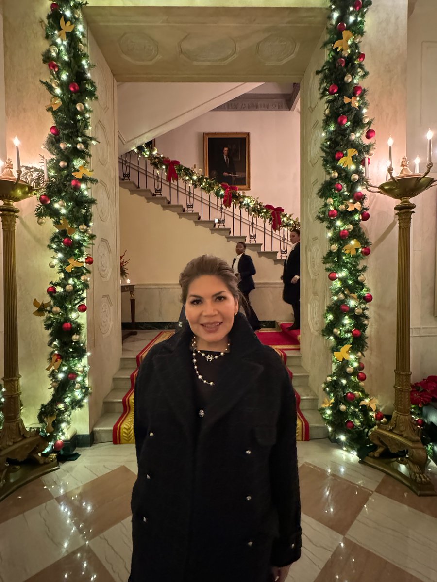 Wonderful to be back at the White House for this year’s holiday reception. <a href="/FLOTUS/">First Lady Melania Trump</a> did an incredible job with the Christmas decorations, and I had a chance to speak with administration officials about the work we’ve accomplished for Indian Country over the last four years.
