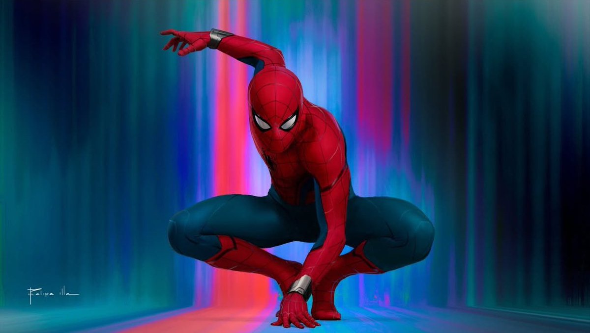 SpidermanNotes's tweet photo. Spider-Man by Felipe Illa https://t.co/pQplbNa4Dq
