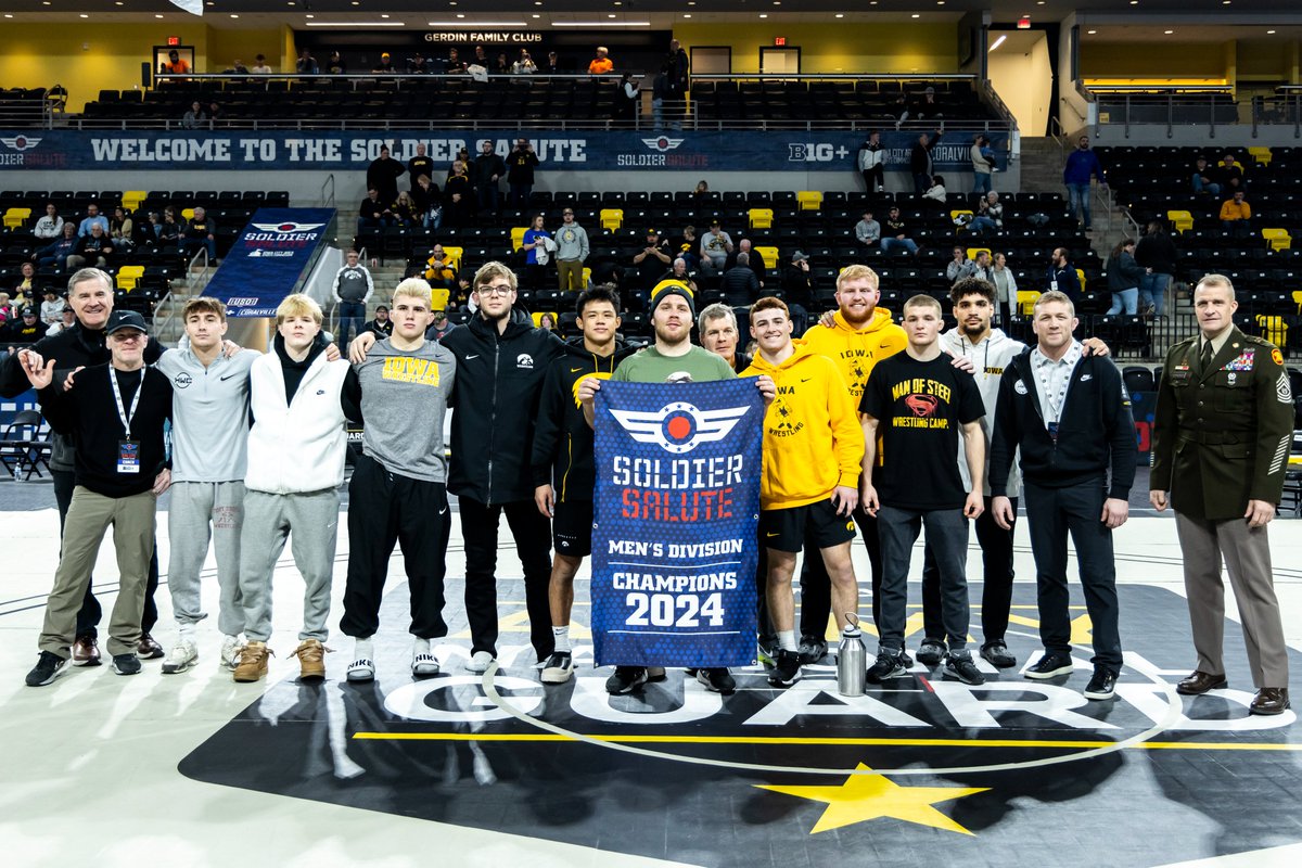 Men's Final Team Scores:

🥇 <a href="/Hawks_Wrestling/">Iowa Hawkeye Wrestling</a>  – 248 points
🥈 <a href="/UNI_wrestling/">UNI Wrestling</a> - 126 points
🥉 <a href="/GopherWrestling/">Minnesota Wrestling</a> - 125 points