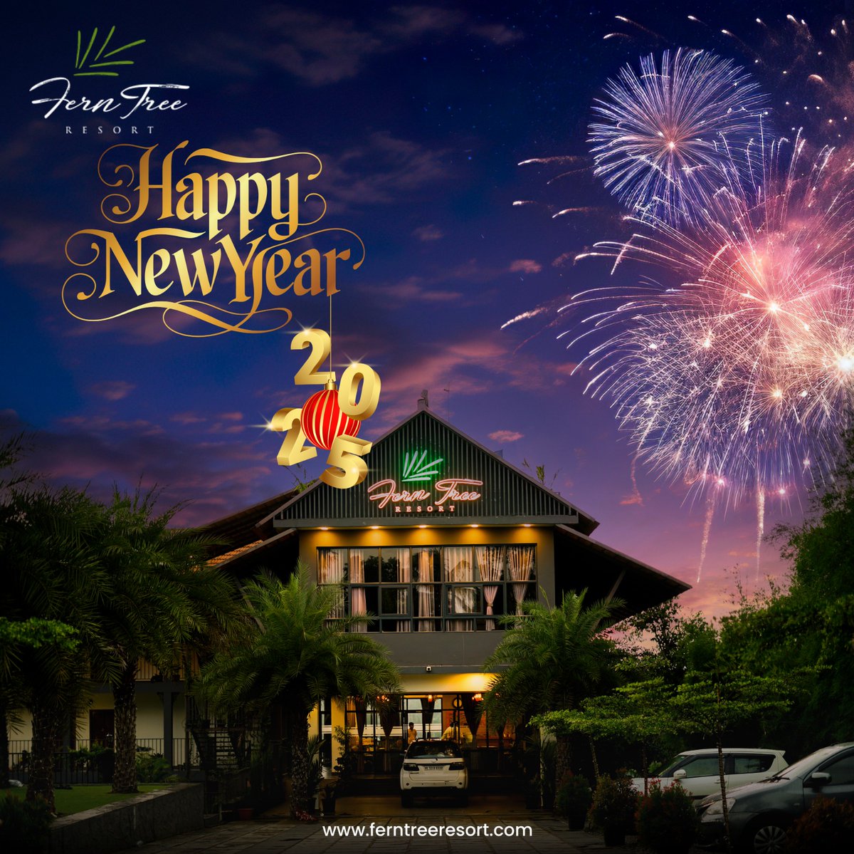 ferntreewayanad's tweet image. Ring in 2025 with elegance and excitement at Fern Tree Resort! Wishing you a year as splendid and memorable as the moments you find here. Happy New Year! 🥂✨ #NewYear2025 #ferntreemagic 

Fern Tree Resort

#Hello2025 #NewYearNewGoals #NewBeginnings2025 #HappyNewYear2025
