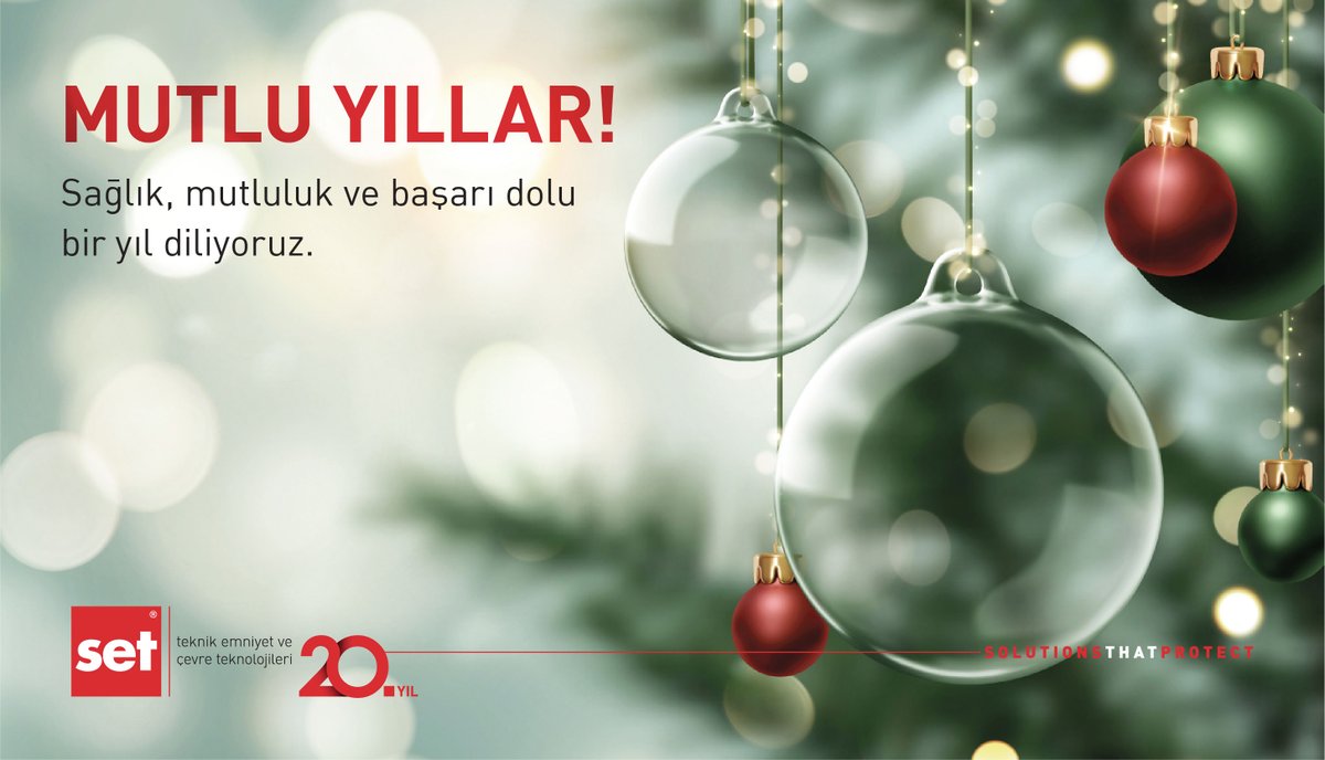 SetTeknik's tweet photo. 🎇 Set Teknik’ten Mutlu Yıllar! 🎇
Yeni bir yıl, yeni hedefler ve yeni başarılarla dolu bir yolculuk...

Birlikte daha güçlü bir geleceğe!
Tüm iş ortaklarımıza, çalışma arkadaşlarımıza ve müşterilerimize teşekkür eder; herkese sağlıklı, başarılı ve umut dolu bir yıl dileriz. https://t.co/P4tUsY9hhz