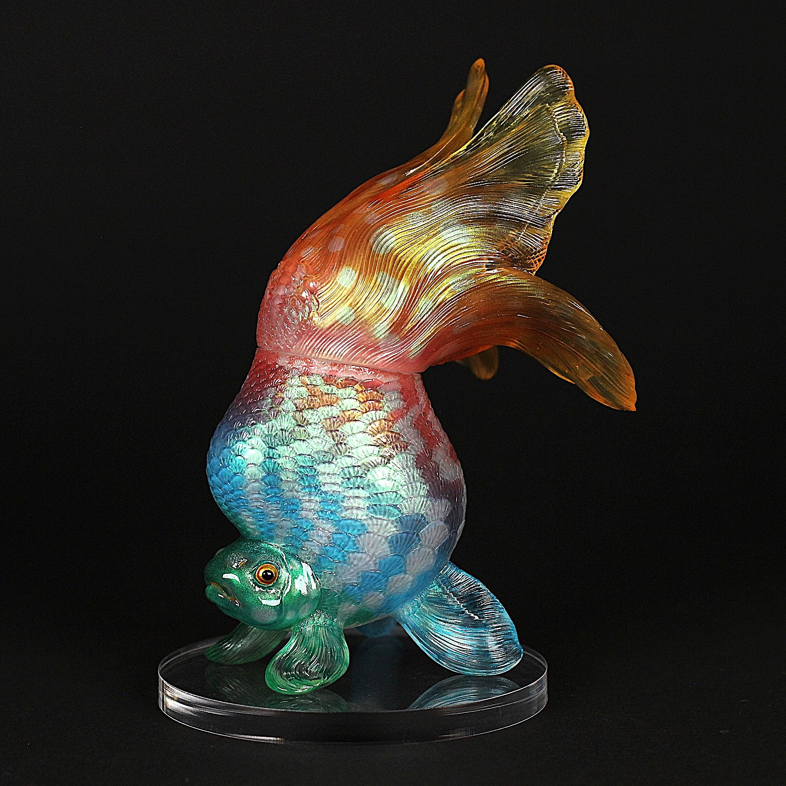 リ*ト様 タライキン ソフビ 金魚 インディーズ フィギュア One up TARAIKING ( タライキン ) 4th color - One up. Online Store