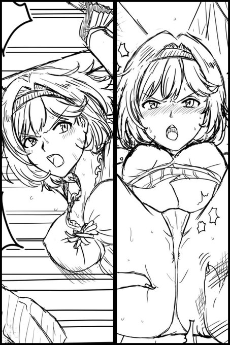 今回かなり気に入った顔を描けたから大きく表示…!
こういう顔がいっちゃんシコい😩 