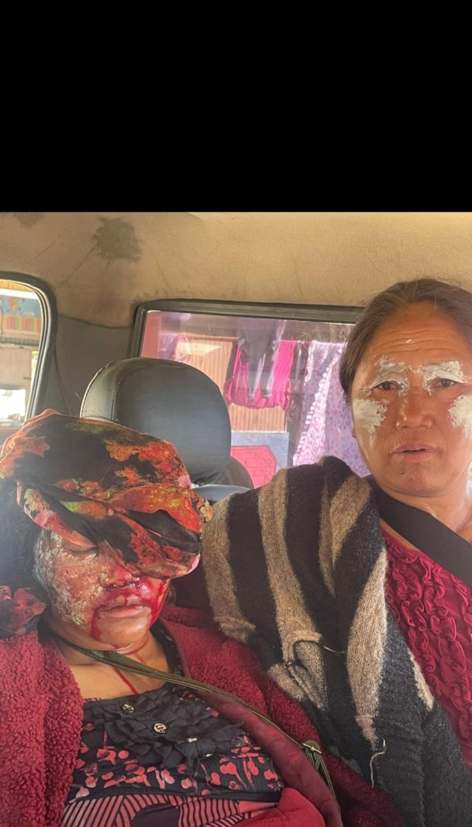 chanhoiAmber's tweet photo. 📍Saibol, Manipur: How can the world stay silent as Kuki women are attacked by central forces for simply standing up for their rights? @PMOIndia @HMOIndia @rashtrapatibhvn @UN_Women https://t.co/mDWpkIRiKZ