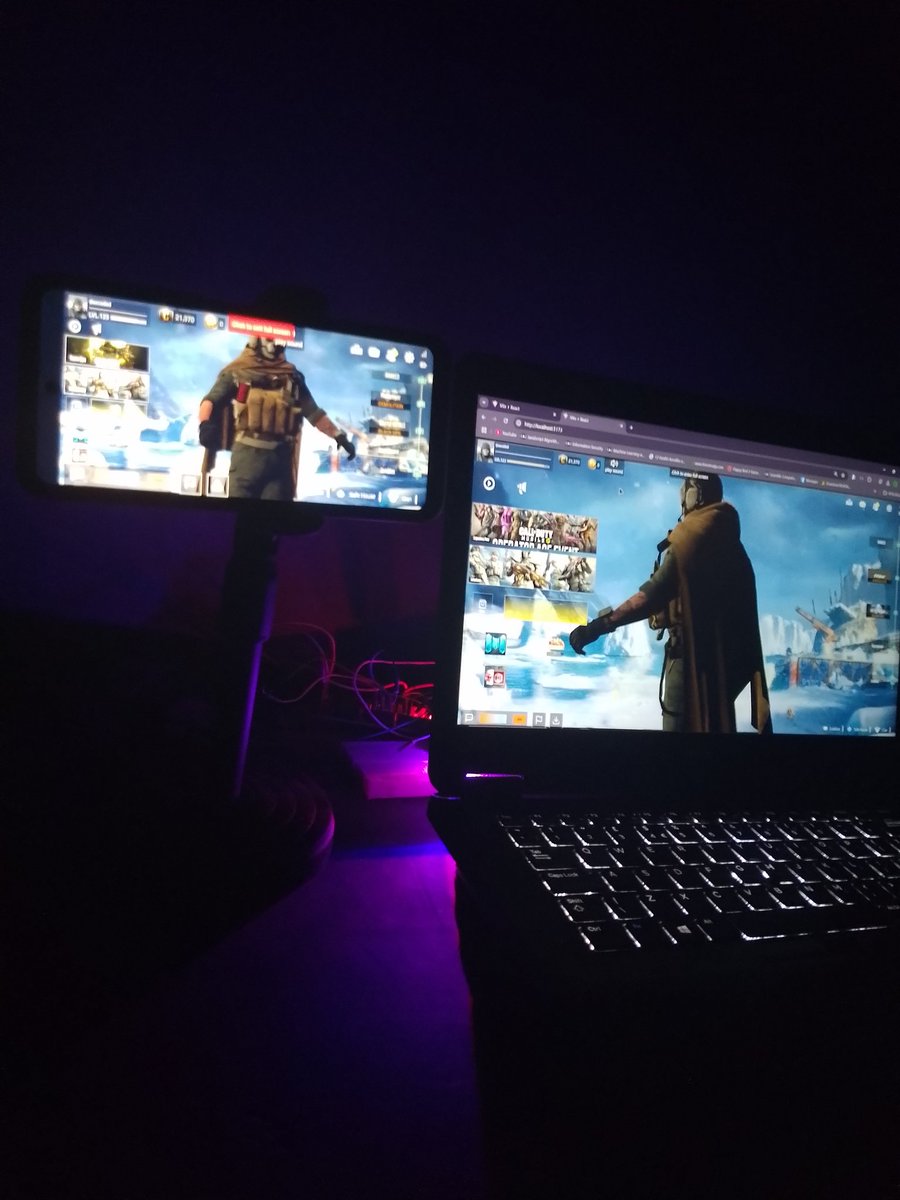 Dexcoded01's tweet image. To round up the coding session for the year 2024🎉
I decided to clone CODM but in a web page💪
Just the loading screen and the main screen
Built with React, tailwind and a threejs 🧑‍💻
Just a little optimization and I will drop the link 
What do you think? 😊