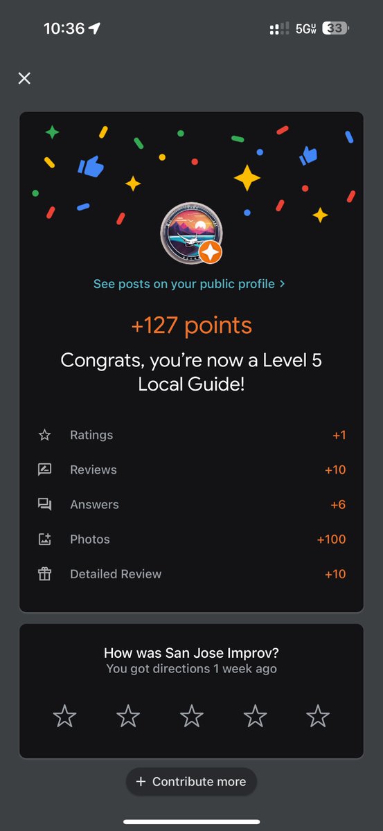 magicmarkXXX's tweet image. Level up 🎉 I reached @localguides level 5 by helping others explore on Google Maps. #localguides pic.x.com/U1td6wnRlC