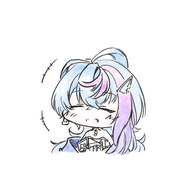 「#大晦日だし2024年よく見てたVさん描くなお実家のよわよわPCなので小さい画像」|鶏ぽんのイラスト