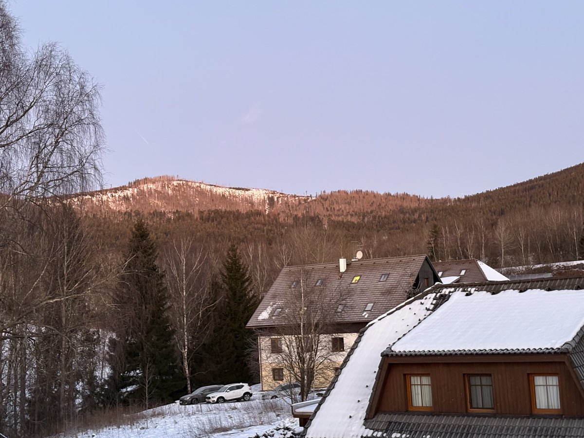 Silvestrovské ráno na Špičáku