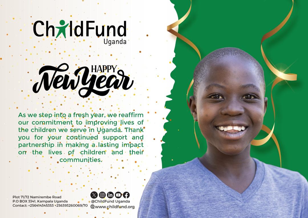 ChildFund Uganda (@childfunduganda) on Twitter photo A prosperous 2025 🎉🎉🎉 #NewYear #FreshStart #ChildrenFirst <a href="/ChildFund/">ChildFund</a> <a href="/ChildFundAfrica/">ChildFund Africa</a> <a href="/ChildFundAll/">ChildFund Alliance</a> <a href="/MosesOtai1/">Moses Otai</a> A prosperous 2025 🎉🎉🎉 #NewYear #FreshStart #ChildrenFirst <a href="/ChildFund/">ChildFund</a> <a href="/ChildFundAfrica/">ChildFund Africa</a> <a href="/ChildFundAll/">ChildFund Alliance</a> <a href="/MosesOtai1/">Moses Otai</a>