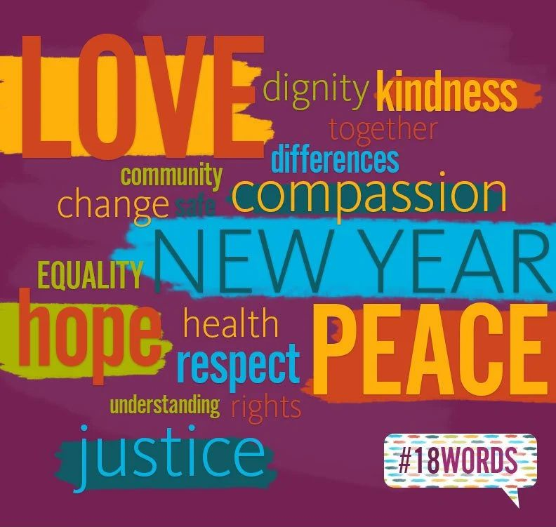 #18Words that can give you hope in the New Year

Happy New Year everybody!