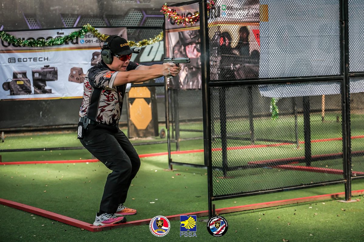 OPSMENTECH's tweet image. Paknam IPSC Handgun Championship 2024/4
Bulletmaster X’Mas🎄

🥇Standard Division Overall 💯 %
🥇GM

#BULLETMASTER
#BULLETMASTEROFFICIAL
#BULLETMASTERxIPSC
#คุณภาพทั้งกระสุนและนักกีฬา
#earmor
#จับแน่นนะ 
#น้ำยาทามือ
#earmorthailand