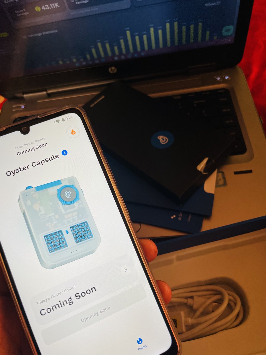 EmJay (@bayeiemmy) on Twitter photo Finally got my device
I want to say a big thank to the $OYS Team especially <a href="/oysterecosystem/">Oyster Labs: Universal Basic Smartphone</a> for for working tirelessly
You’re the best and the device is a 10/10
Looking forward to enjoying more reward from this amazing device
Check my pin tweet to order yours you will ❤️ it Finally got my device
I want to say a big thank to the $OYS Team especially <a href="/oysterecosystem/">Oyster Labs: Universal Basic Smartphone</a> for for working tirelessly
You’re the best and the device is a 10/10
Looking forward to enjoying more reward from this amazing device
Check my pin tweet to order yours you will ❤️ it