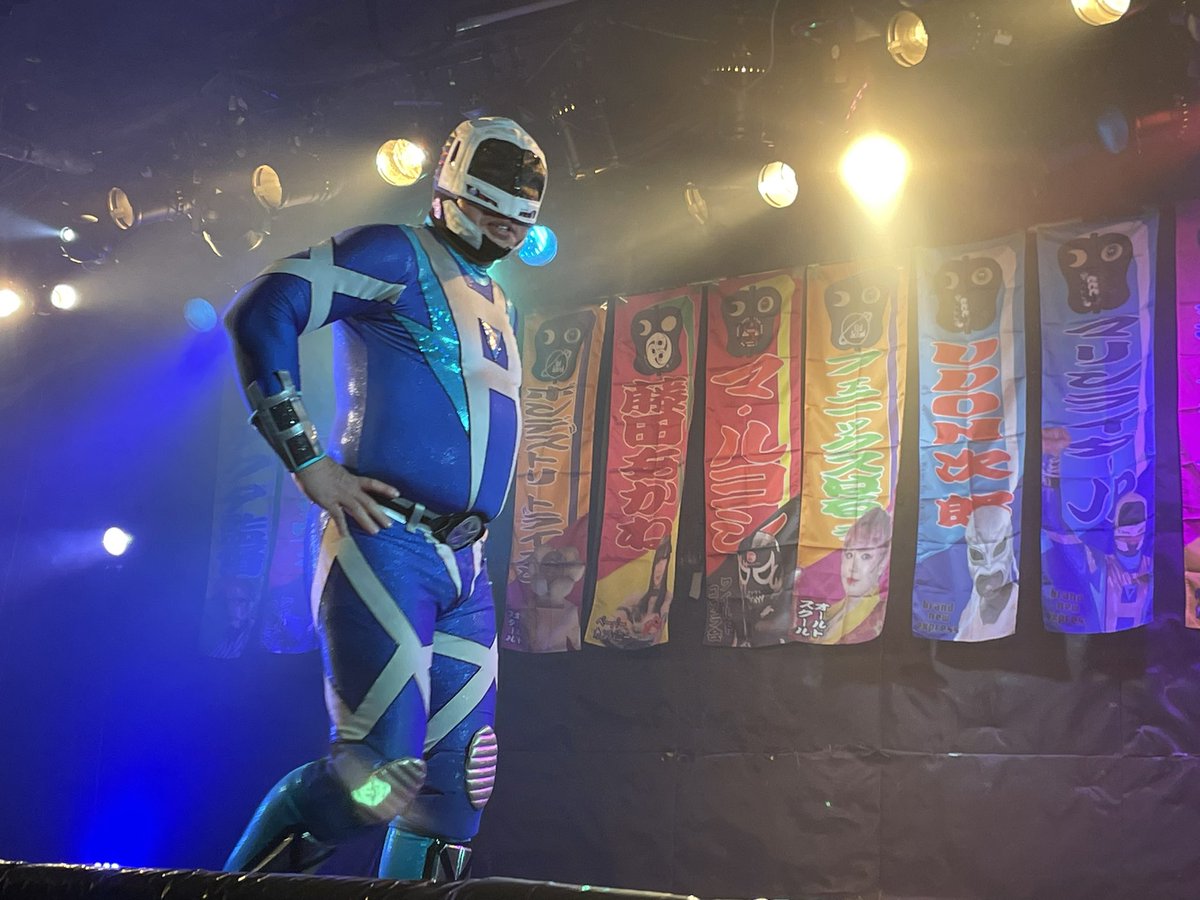 rthtmtt's tweet photo. 安定のマリンさん
心なしか
お腹周りもふっくらと安定
#UDONプロレス
#KOS2024
#マリンライダーJR https://t.co/F3DhRhhfTm