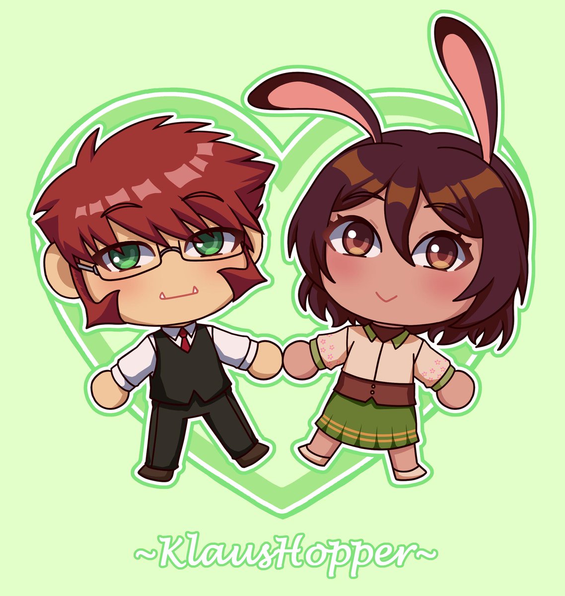 li_meji's tweet photo. feliz cumple klaus, arte de @setto_desu , vayan a darle una vuelta dibuja precioso, tiene comisiones abiertas , aaaa vean nomas a los novios https://t.co/m6Mzrin6f8