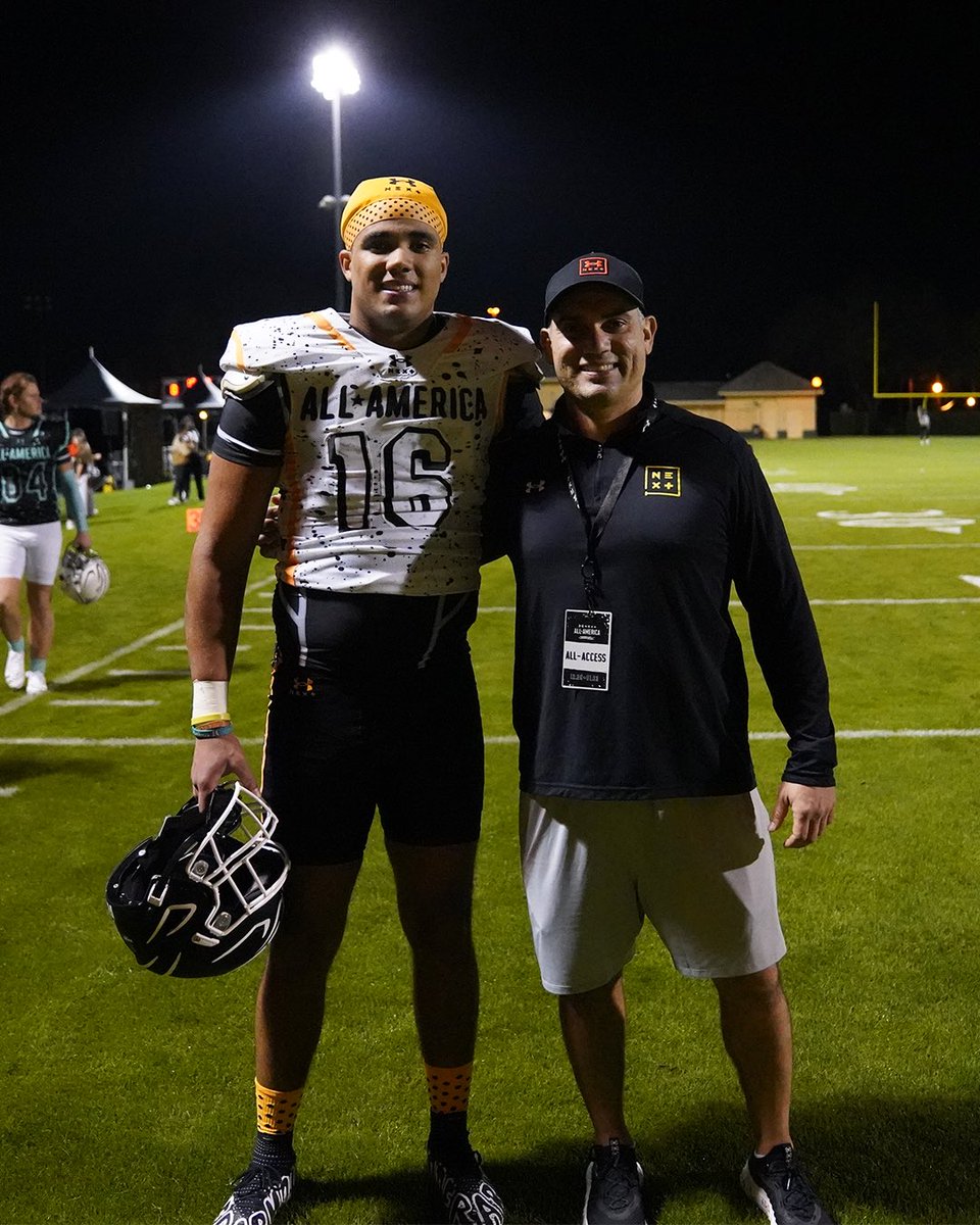 Billy Tucker (@theucreport) on Twitter photo Great to have Isaiah Reese representing the NEPSAC at the Under Armour All-America game in Orlando 👊 #UANext
<a href="/isaiahrees3/">Isaiah Reese</a> <a href="/PEAFootball/">ExeterFootball</a> <a href="/CoachV1781/">Coach Voulgaris</a> Great to have Isaiah Reese representing the NEPSAC at the Under Armour All-America game in Orlando 👊 #UANext
<a href="/isaiahrees3/">Isaiah Reese</a> <a href="/PEAFootball/">ExeterFootball</a> <a href="/CoachV1781/">Coach Voulgaris</a>