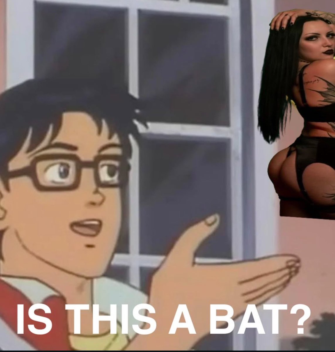 SpookyDooky_'s tweet photo. @BatxxWings Gentlemen we have evolved the meme https://t.co/38So9JQrZF