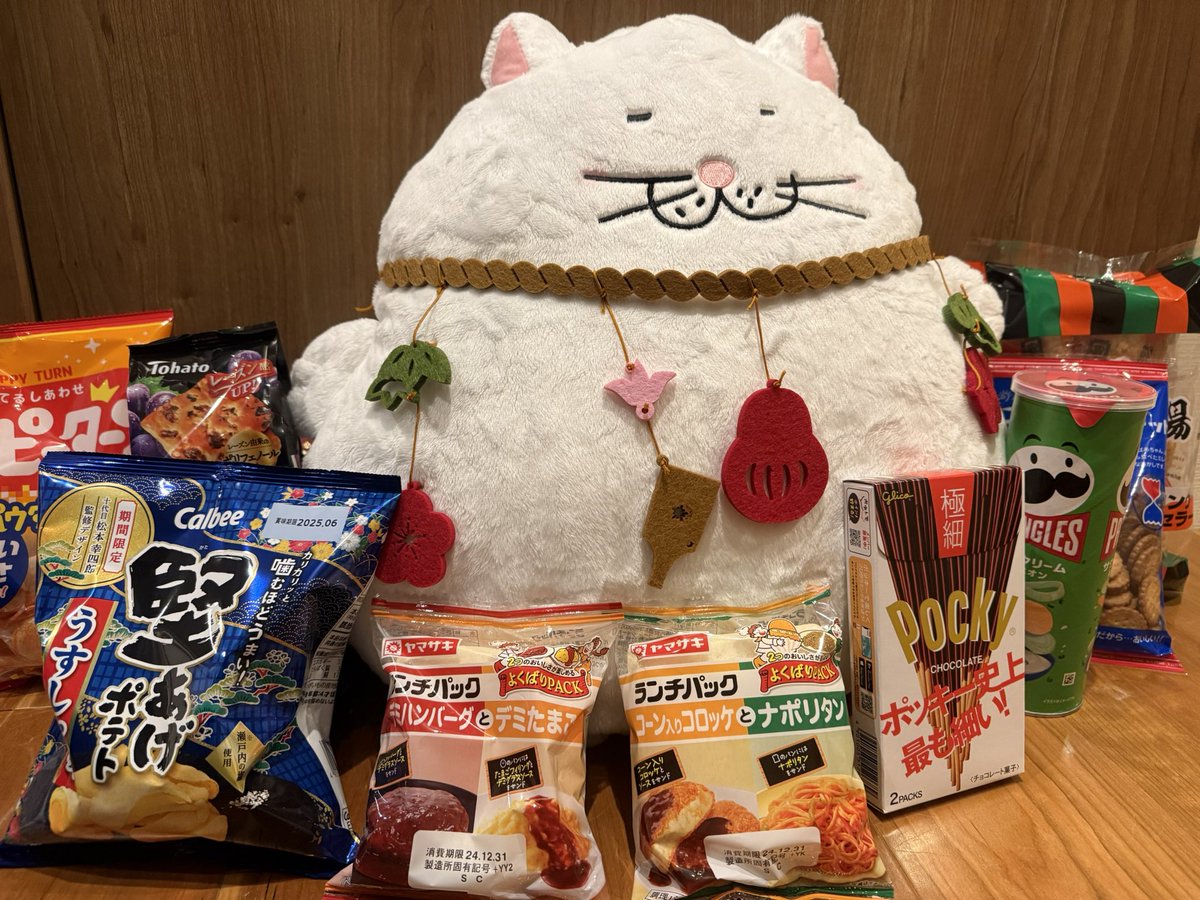 dbnk2222's tweet photo. 欲望のままに買い込んできたニャ
年末年始は食べて寝てぐうたら過ごすニャ
#でぶねこ https://t.co/q9kl8usEsV