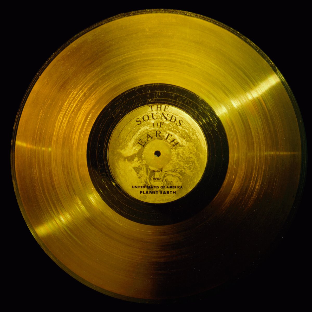 cazplak's tweet photo. " This is a present from a small distant world, a token of our sounds, our science, our images, our music, our thoughts and our feelings. 

We hope someday, having solved the problems we face, to join a community of galactic civilizations. This record represents our hope and our determination, and our good will in a vast and awesome universe. " 

Rest in eternity, President Jimmy Carter. A great soul never dies. 🇺🇸♥️
