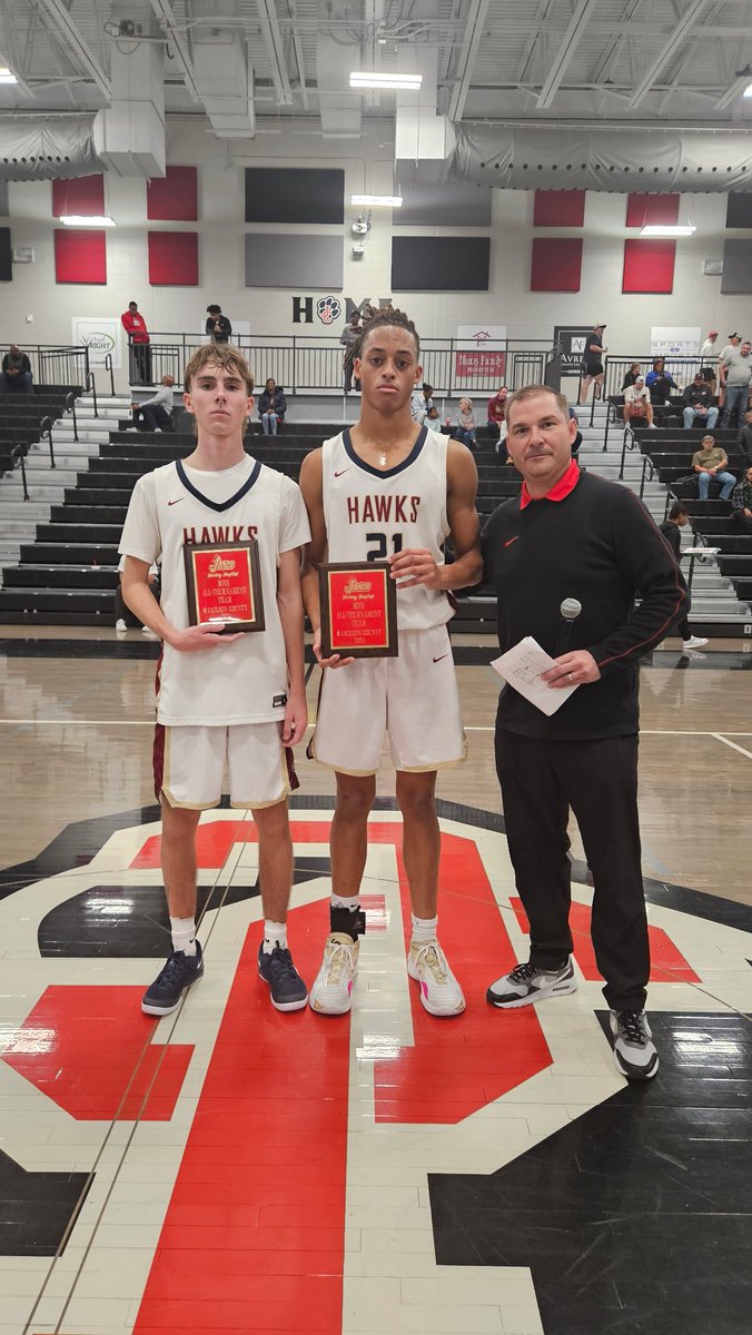 CoachJoel13's tweet photo. Congratulations to #21 Braxton Rembert and #5 Bryce Barracliff @MillCreek_MBB for being selected to @JaxCoHoopfest All-Tournament team Mill Creek lost 51-49 in championship game @northgareport @SHReport @KyleSandy355 https://t.co/lOrCCsjuW7