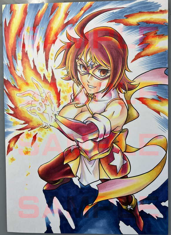 先生、仮面アメリカのイラストを見ることができてとても光栄でした。私