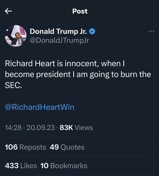 T-ᗷIᖇᗪ (@therealtbirdhex) on Twitter photo What do you think happens to $HEX and #PulseChain after Trump gets in office on 01/20/2025...? 
I'll leave it to your imagination...😉 What do you think happens to $HEX and #PulseChain after Trump gets in office on 01/20/2025...? 
I'll leave it to your imagination...😉