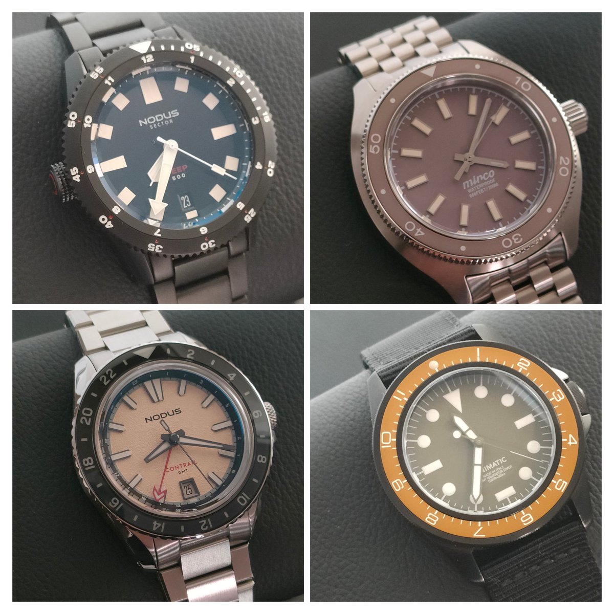 マイクロブランドの手軽さの中にある、個性や想いが人を引きつけるんだろうなぁ～🤔そもそも作ってる人みんな時計好きですしね(笑)
ヴェネツィアニコ
I.TARUwatch
zelos
ノダス
UNIMATIC
Fukushimawatch