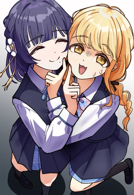 #2024年自分が選ぶ今年の4枚 
ことねの百合描いてたら今年終わった 