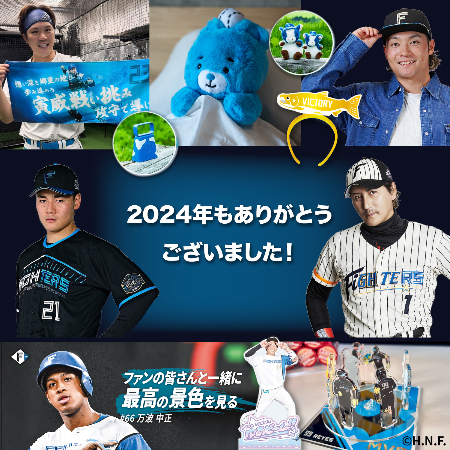 2017,2018年頃 北海道日本ハムファイターズ 来場記念グッズ 2017,2018年頃 北海道日本ハムファイターズ 来場記念グッズ