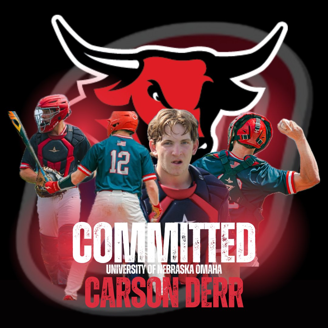Carson Derr (@carsonderr) on Twitter photo Committed.
<a href="/OmahaBSB/">Omaha Baseball</a> <a href="/MSHS_Baseball/">MS Patriots Baseball</a> <a href="/PacesettersBB/">Pacesetters Baseball</a> #GoMavs #OmahaBSB Committed.
<a href="/OmahaBSB/">Omaha Baseball</a> <a href="/MSHS_Baseball/">MS Patriots Baseball</a> <a href="/PacesettersBB/">Pacesetters Baseball</a> #GoMavs #OmahaBSB